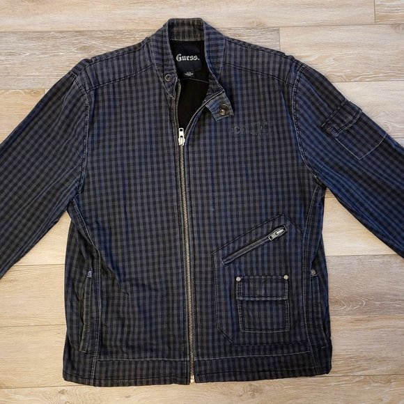 Guess Jackets & Coats Vintage Guess Mens Fall Jacket Xl Poshmark